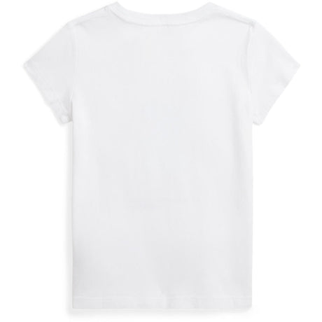 Polo Ralph Lauren White Sparkle Björn T-Shirt