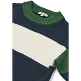 LIEWOOD Classic Navy Multi Mix Orlane Stripe Stickad Jumper