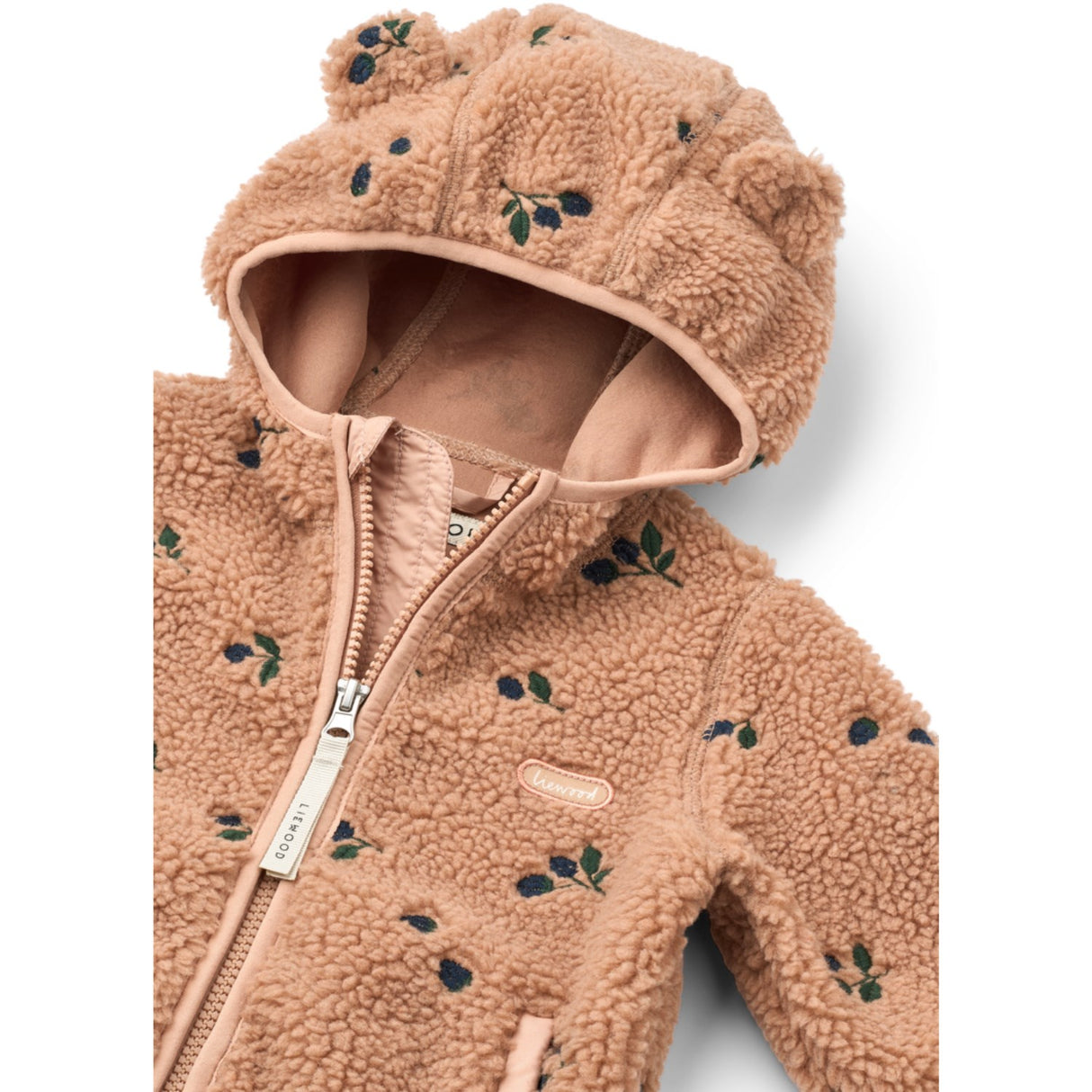 LIEWOOD Berry / Pale Tuscany / Embroidery Mara Pile Jacka Med Ears