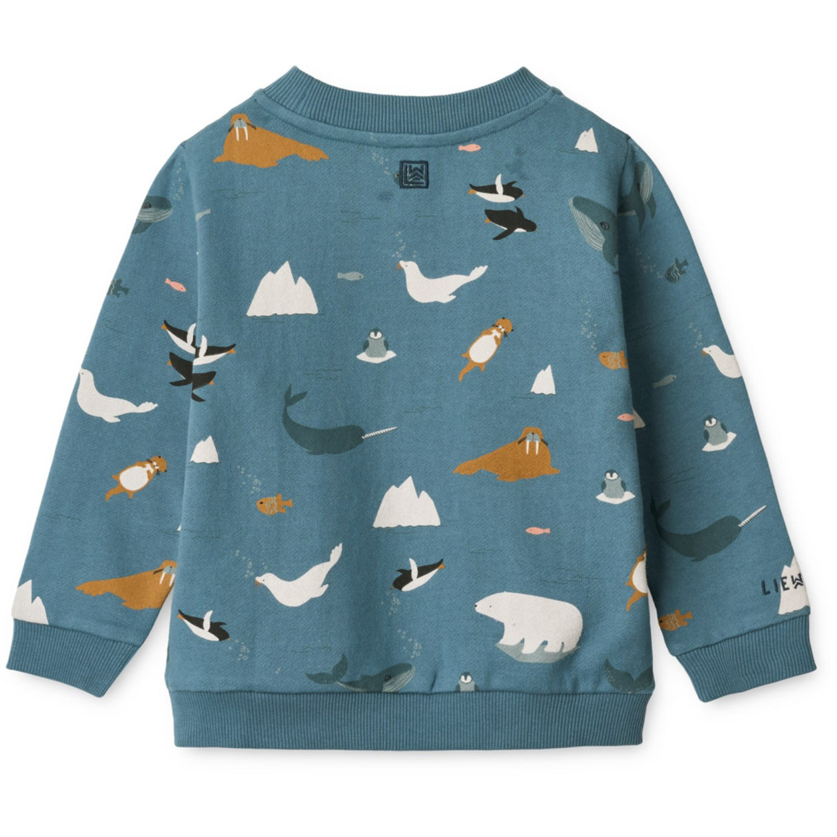 LIEWOOD Arctic Sea / Ocean View Thora Printed Sweatshirt