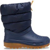 Crocs Navy/Gum Classic Neo Puff Stövlar