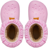 Crocs Pink Tweed/Gum Classic Neo Puff Stövlar