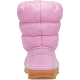Crocs Pink Tweed/Gum Classic Neo Puff Stövlar