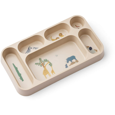 LIEWOOD All Together / Sandy Mosu Divider Tallrik