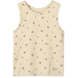 LIEWOOD Mini Peach Sea Shell / Stripe Mix Faris Printed Tank Topp 2-Pack