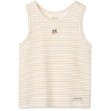 LIEWOOD Mini Peach Sea Shell / Stripe Mix Faris Printed Tank Topp 2-Pack