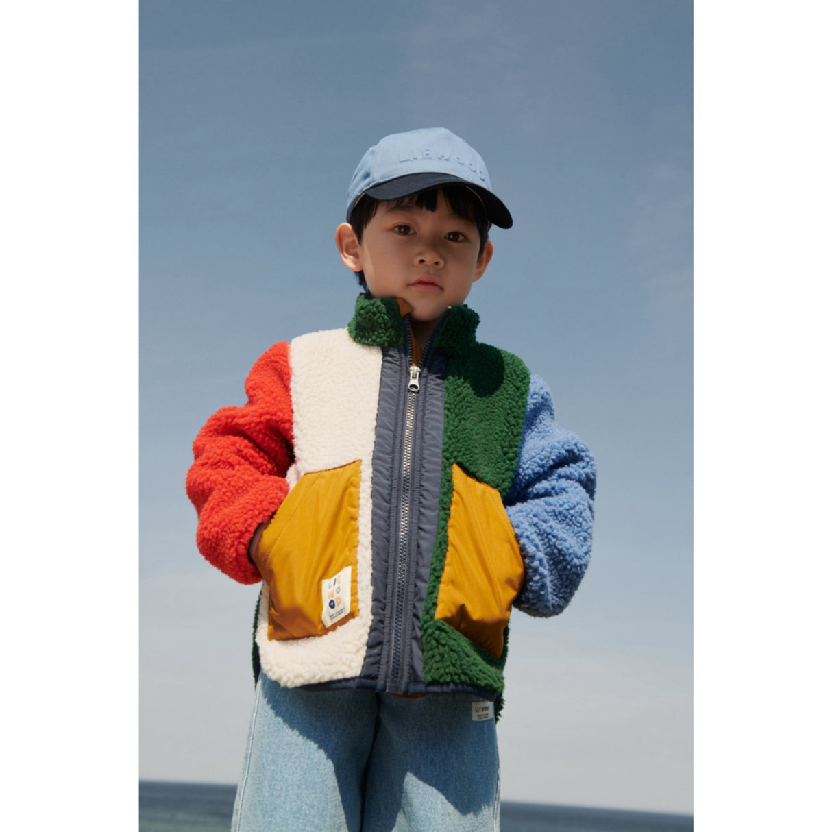 LIEWOOD Garden Green Multi Mix Noam Pile Jacka