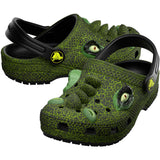 Crocs Black Classic IAM Scary Dino Clog