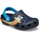 Crocs Navy Classic UFO Lights Clog