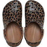 Crocs Sepia/Leopard Classic Animal Clog