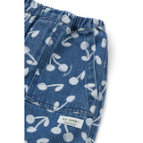 LIEWOOD Cherry Blossom / Medium Blue Denim Cesar Printed Denim Byxor