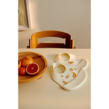 LIEWOOD Elephant / Creme De La Creme Ember Printed Haklapp 2-Pack