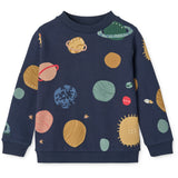 LIEWOOD Universe / Classic Navy Thora Printed Sweatshirt