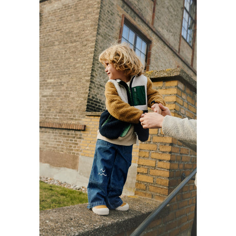 LIEWOOD Medium Blue Denim Cesar Placement Denim Byxor