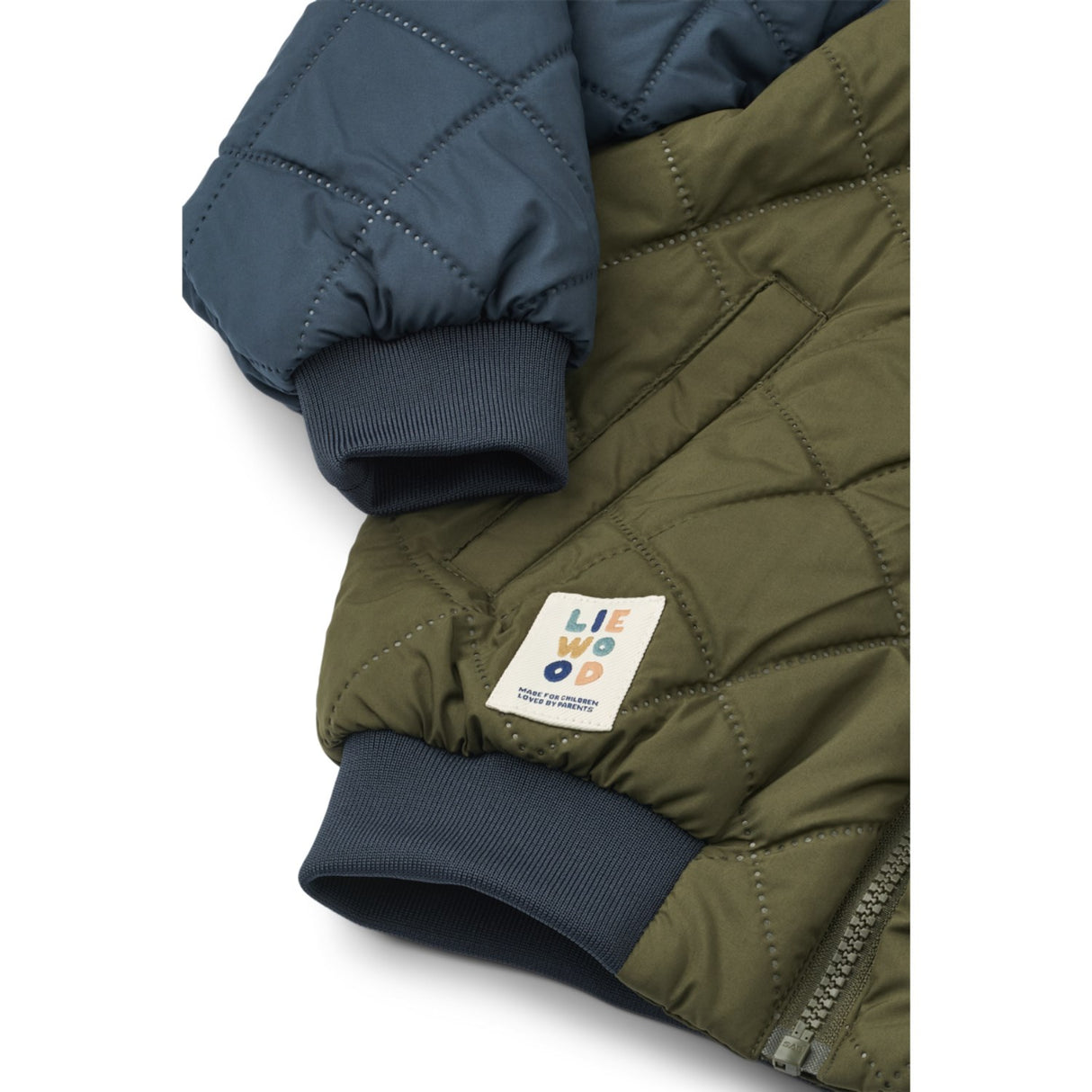 LIEWOOD Classic Navy / Army Brown Mira Jacka