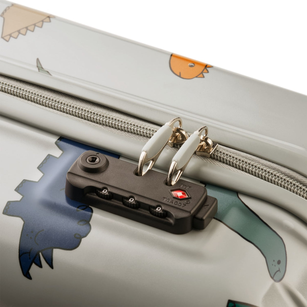 LIEWOOD Dinosaurs / Mist Hollie Hardcase Resväska