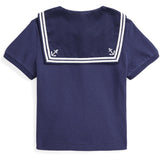 Polo Ralph Lauren Boathouse Navy W/ White Girl Pikétröja Skjorta