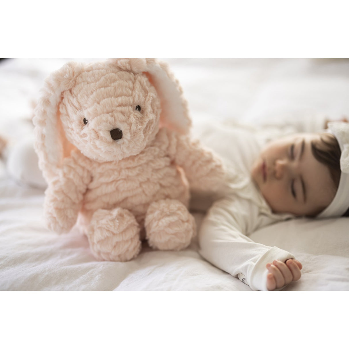 Teddykompaniet Rosa Teddy Heaters - Kanin