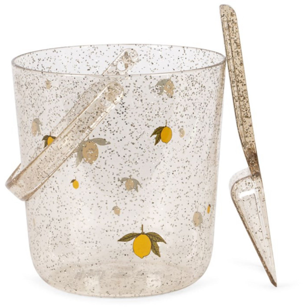 Konges Sløjd Lemon Glitter Hink och Skyffel Print
