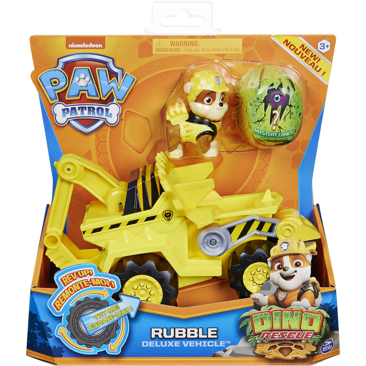 Paw Patrol Dino Fordon Med Rubble