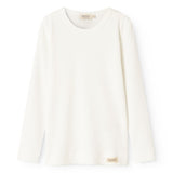 MarMar Modal Gentle White Plain Blus