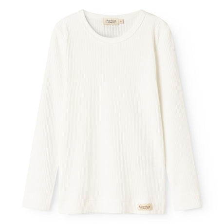 MarMar Modal Gentle White Plain Blus