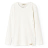 MarMar Modal Gentle White Plain Blus