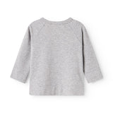 MarMar Modal New Born Light Grey Melange Tut Omlott LS Blus