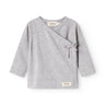 MarMar Modal New Born Light Grey Melange Tut Omlott LS Blus
