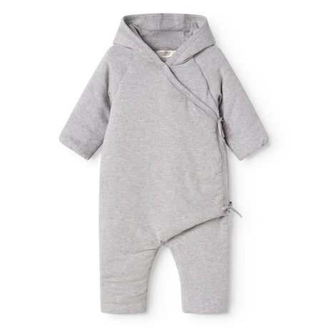 MarMar Modal New Born Light Grey Melange Rex Stroller Dräkt