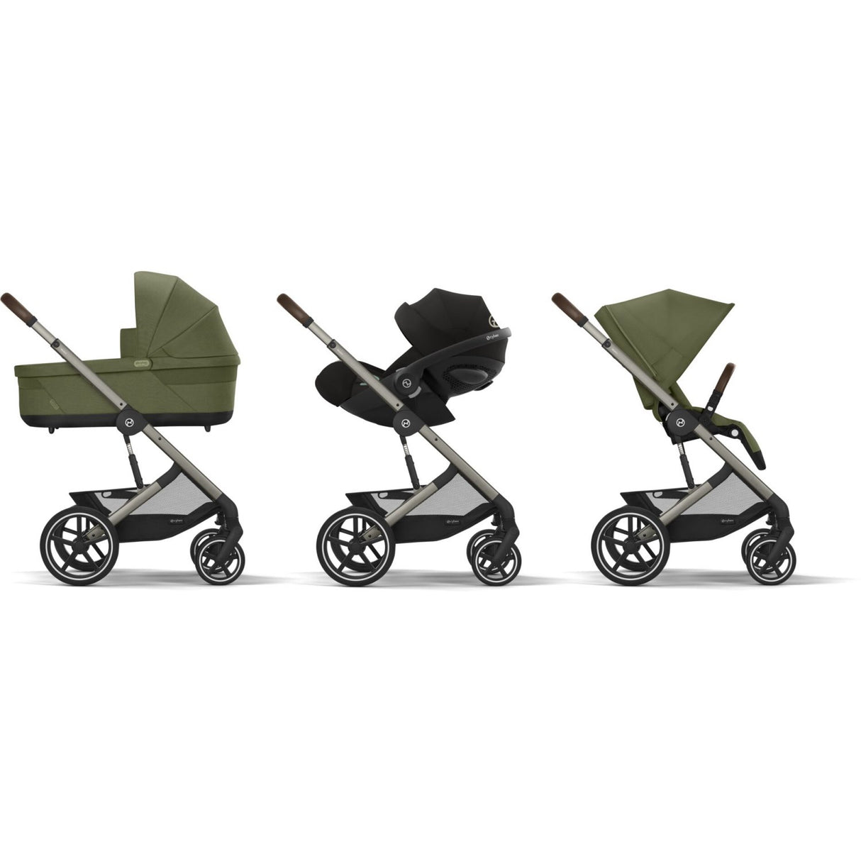 Cybex Moss Green Balios S Lux Tpe