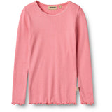 Wheat Soft Pink Rib Blus Reese