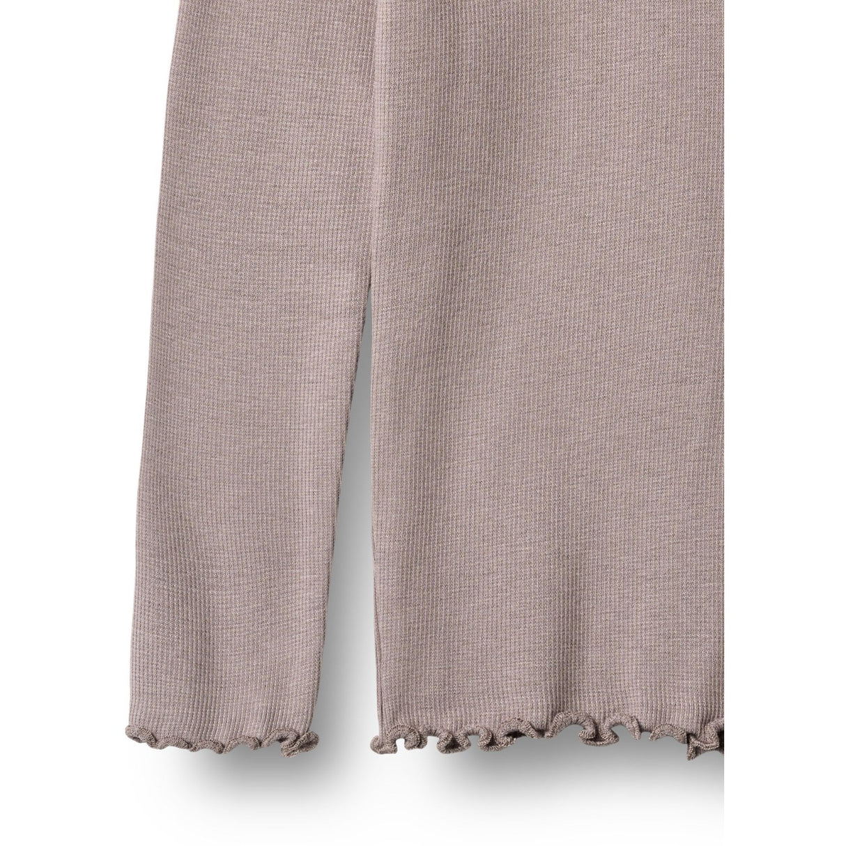 Wheat Dusty Purple Rib Blus Reese