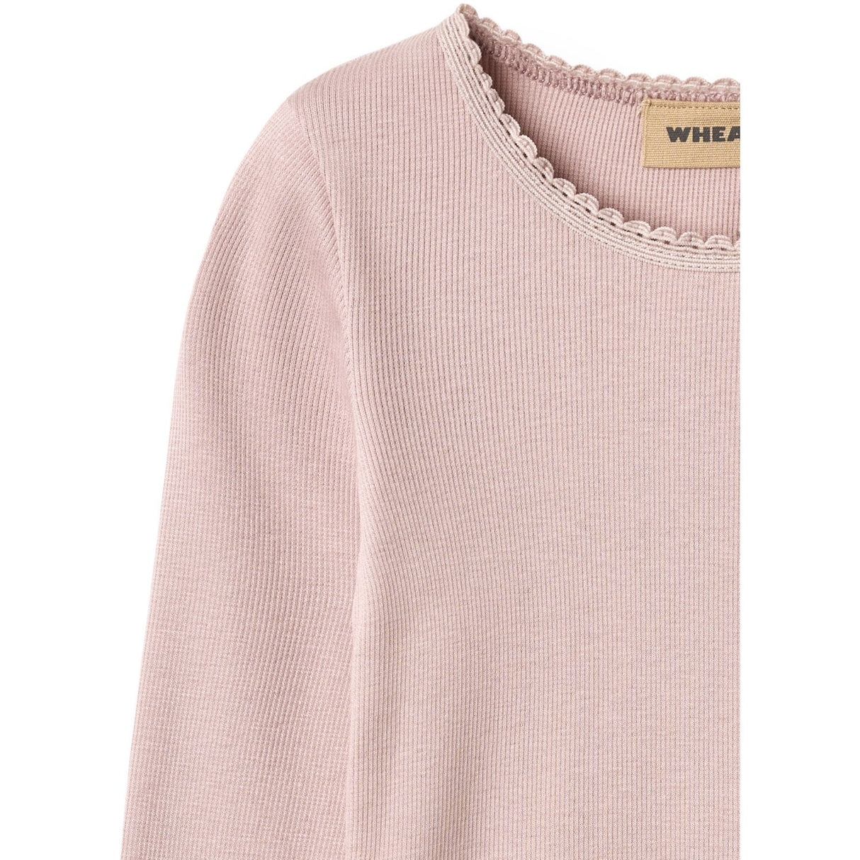 Wheat Soft Lilac Rib Blus Reese