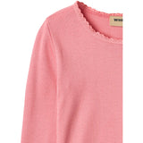 Wheat Soft Pink Rib Blus Reese