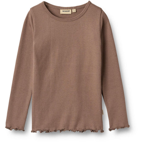 Wheat Toffee Brown Blus Ida