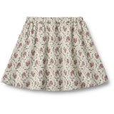 Wheat Slightly Green Flowers Sweat Kjol Manuella