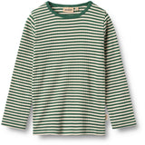 Wheat Green Stripe Blus Stig
