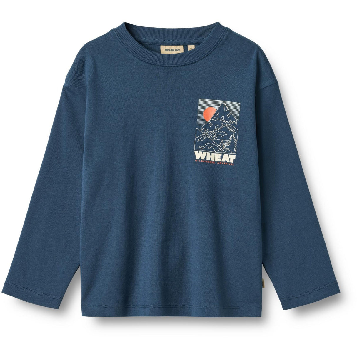 Wheat Blue Denim Blus Print Dixie