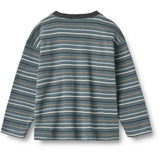 Wheat Blue Multi Stripe Blus Hans