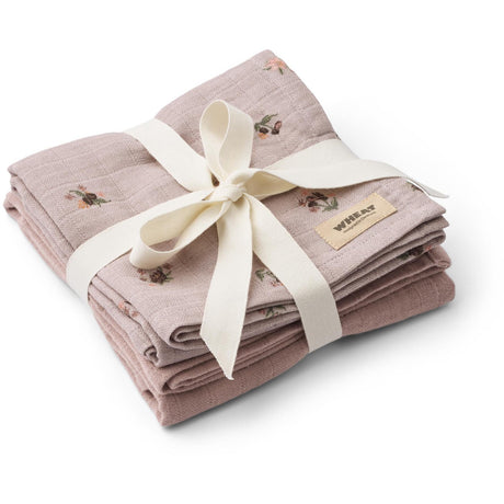 Wheat Soft Lilac 2 Pk Muslin Kaya