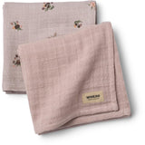 Wheat Soft Lilac 2 Pk Muslin Kaya