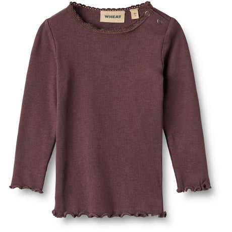 Wheat Fudge Rib Blus Reese