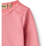 Wheat Soft Pink Rib Blus Reese