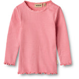 Wheat Soft Pink Rib Blus Reese