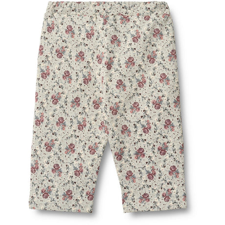 Wheat Slightly Green Flowers Sweatpants Eline