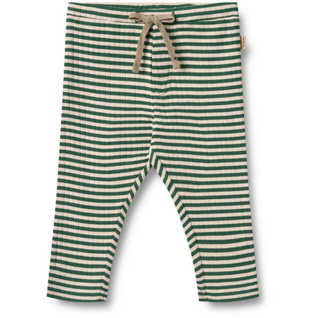 Wheat Green Stripe Jersey Byxor Manfred