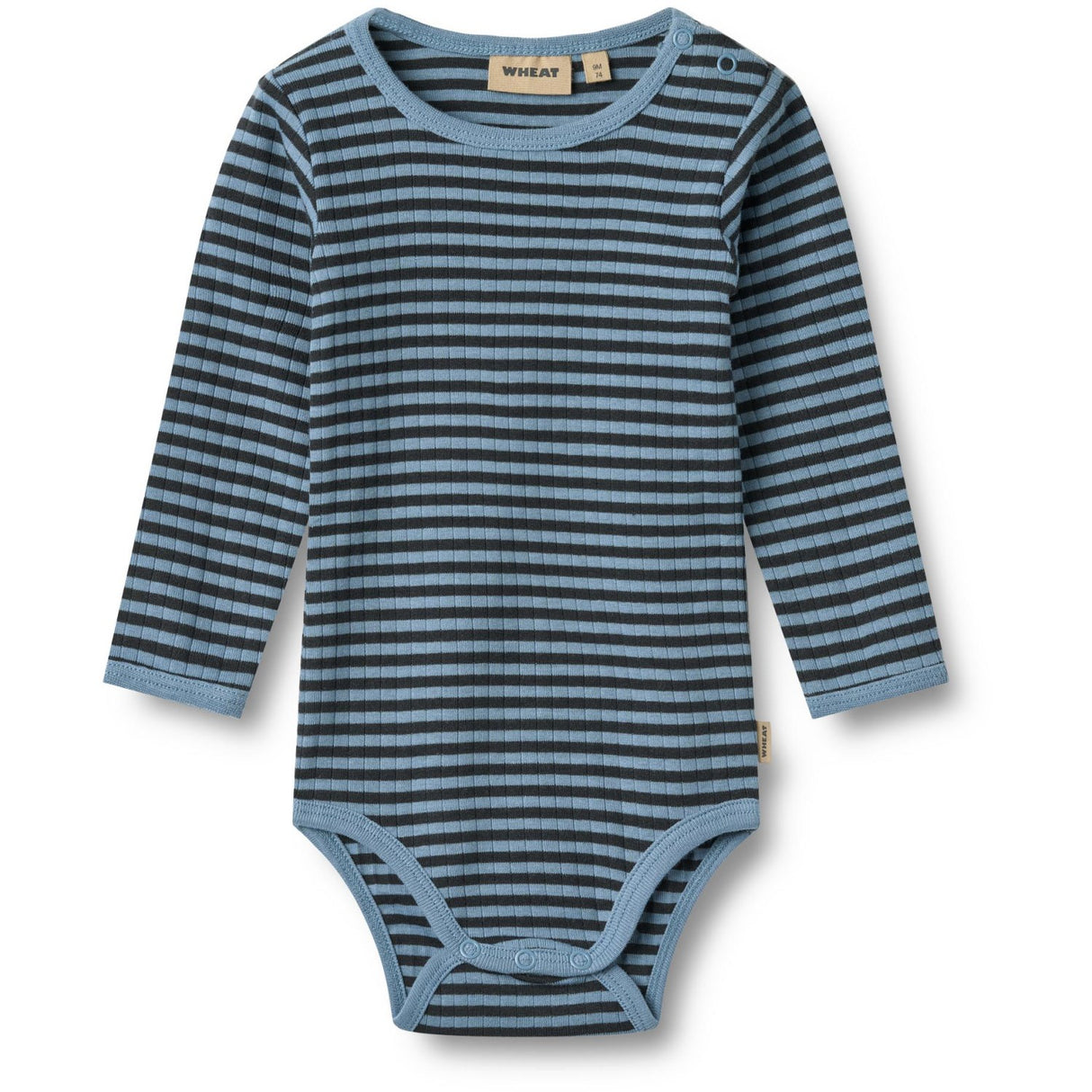 Wheat Bright Blue Stripe Body L/S Berti