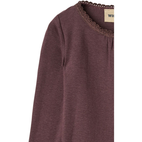 Wheat Fudge Rib Body L/S Lotta