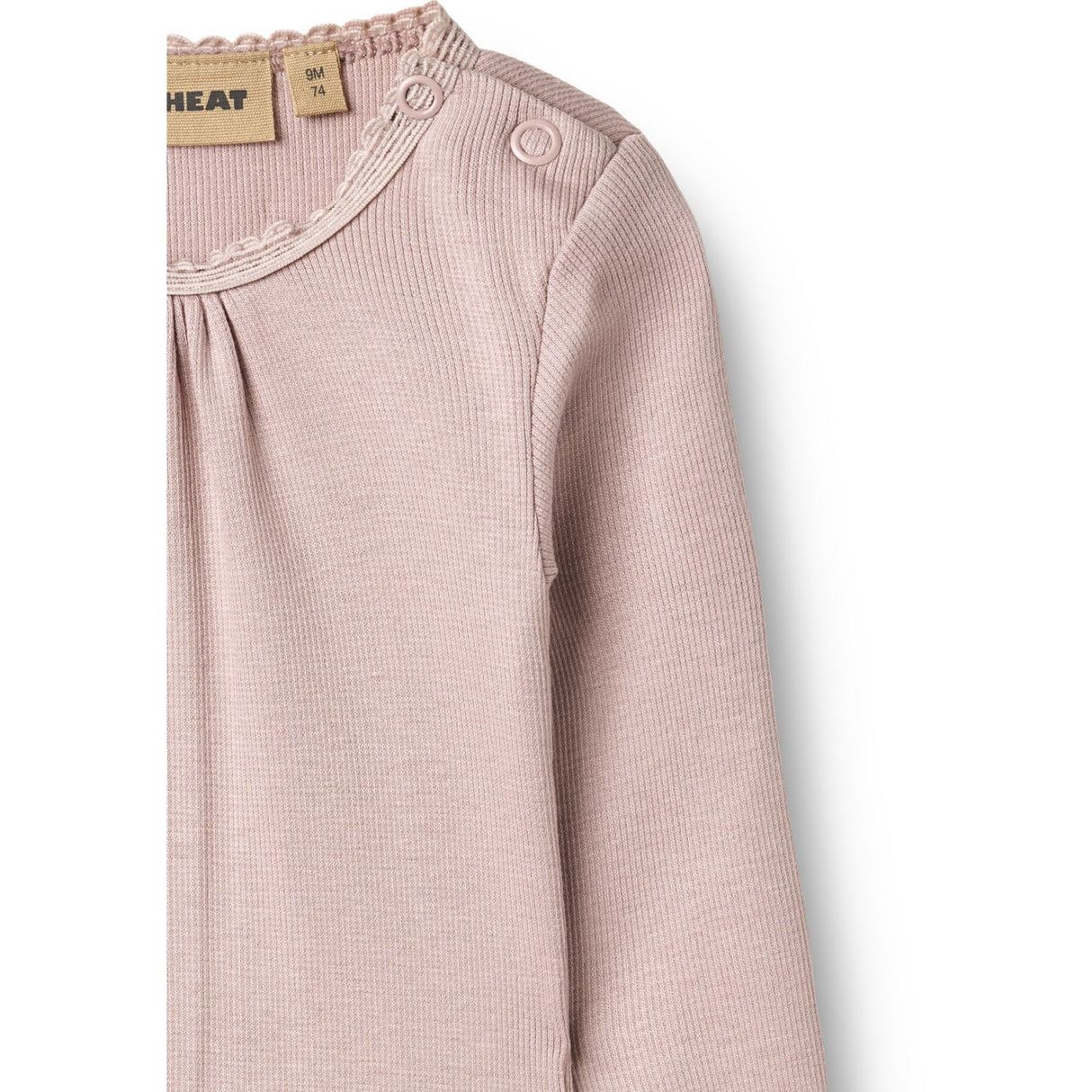 Wheat Soft Lilac Rib Body L/S Lotta